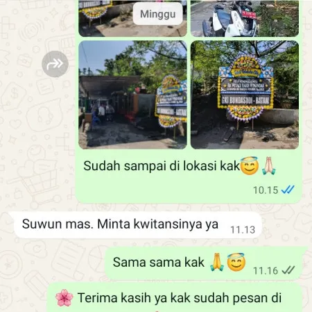 Pengiriman Papan Bunga Duka Balai Kota Samarinda