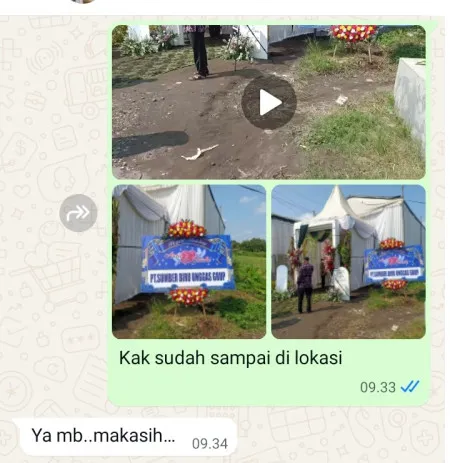 Pengiriman Karangan Bunga Balai Kota Samarinda